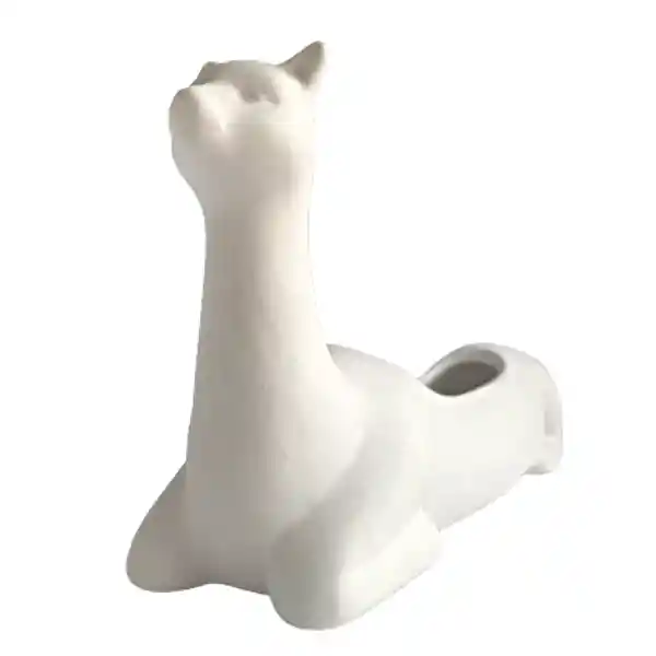 El Oceano Creativo Matera Llama Larga En Ceramica Para Pintar