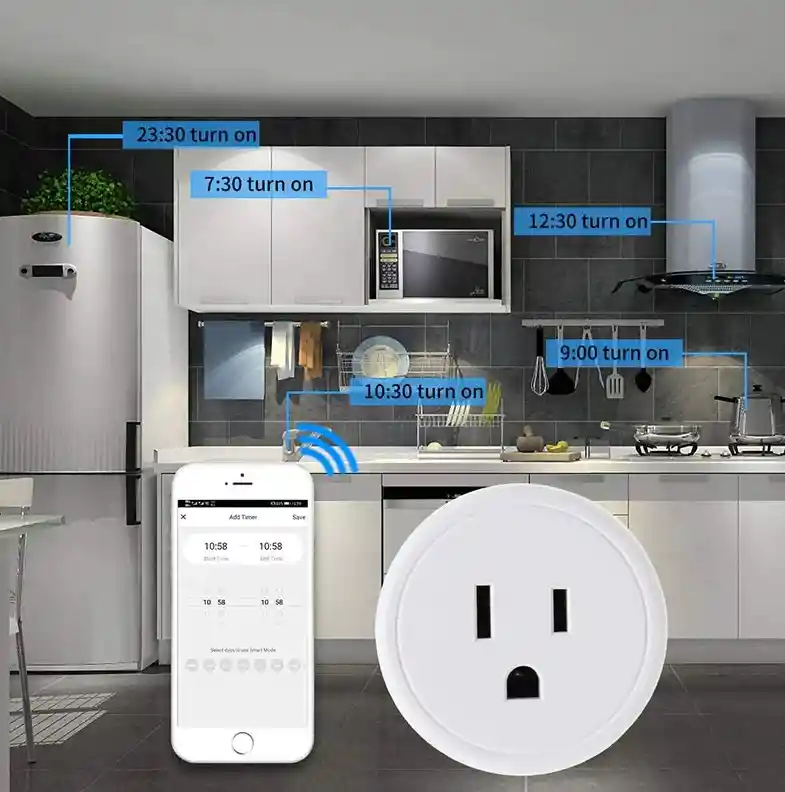 Enchufe Toma Corriente Inteligente Wifi Smart Plug