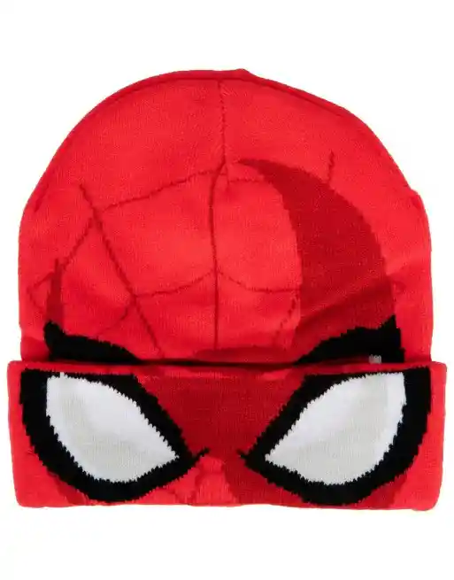 Gorro Con Máscara Desplegable Para Disfraz De Spider-man