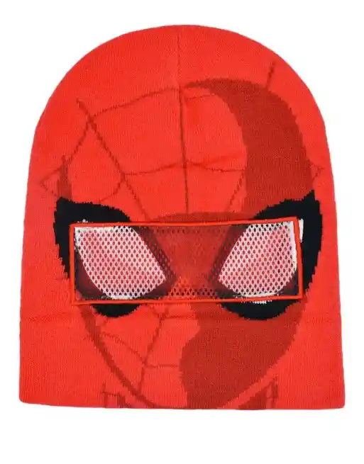 Gorro Con Máscara Desplegable Para Disfraz De Spider-man