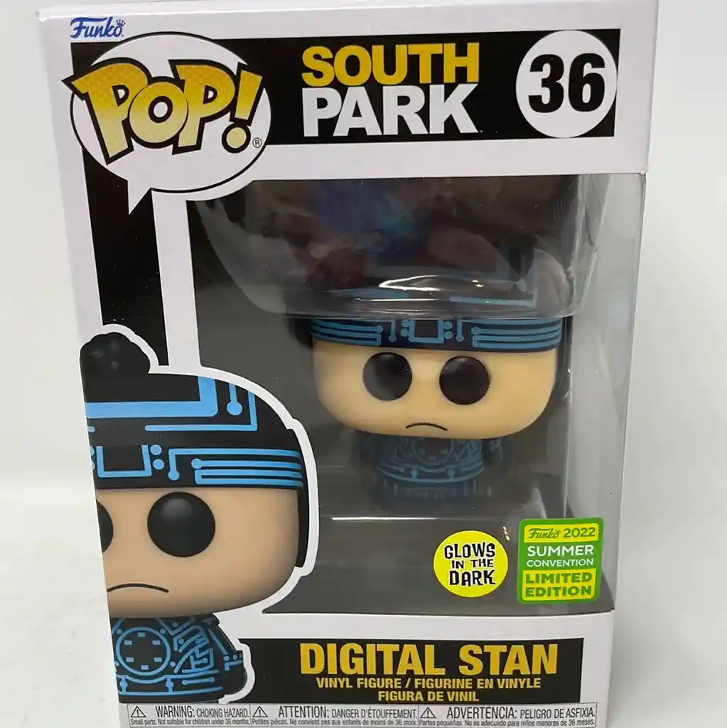 Funko Pop South Park Digital Stan Summer Convention 2022 Glo