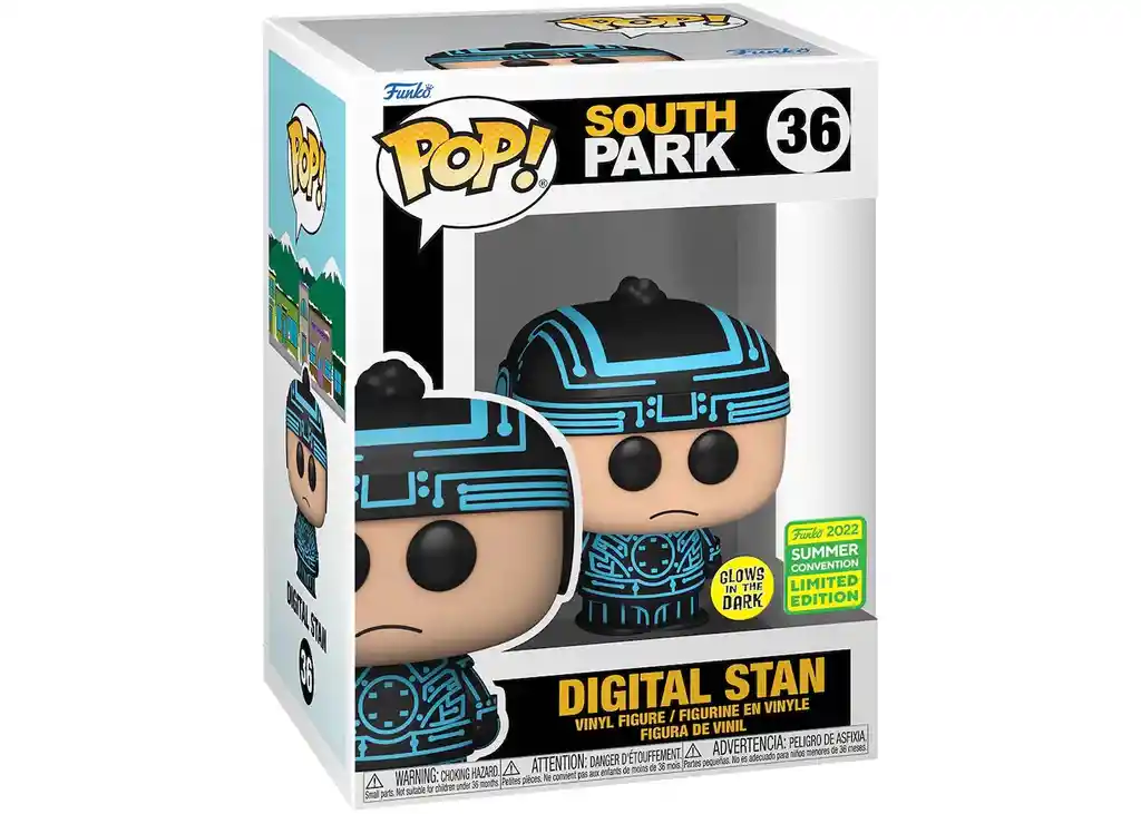 Funko Pop South Park Digital Stan Summer Convention 2022 Glo