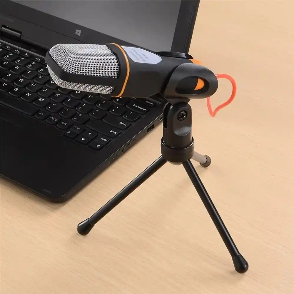 Micrófono Condensador Sf-666 Alta Gama Para Pc O Celular + Trípode