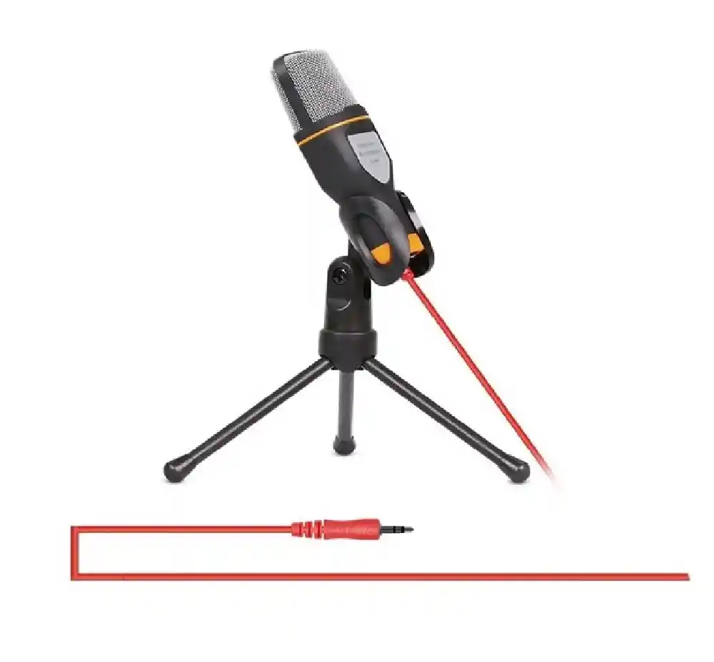 Micrófono Condensador Sf-666 Alta Gama Para Pc O Celular + Trípode