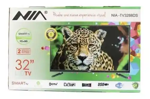 Nia Televisor Smart Tv 32 Pulgadas Led Full Hd Marca