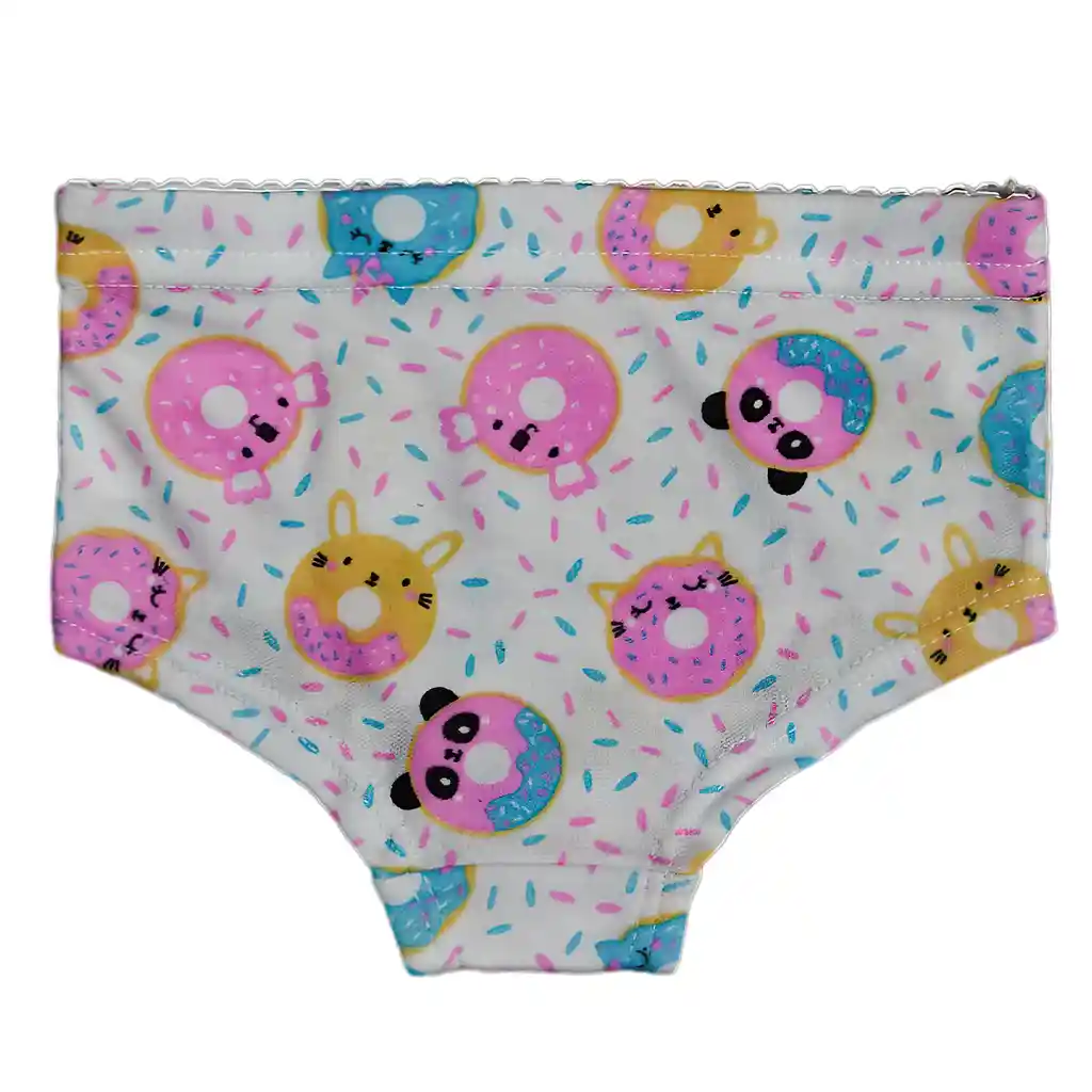 Panty Niña Estampado Talla 6 Fucsia Medio