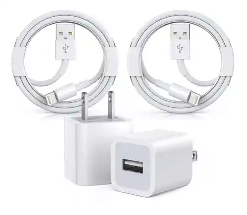 Adaptador Cargador Cable Usb 5w Para Iphone Genérico
