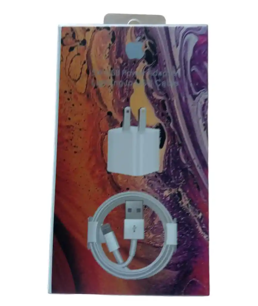 Adaptador Cargador Cable Usb 5w Para Iphone Genérico