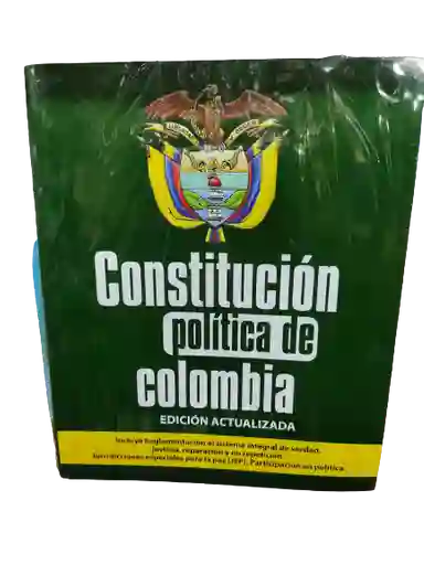 Libro Constitucion De Colombia 1991