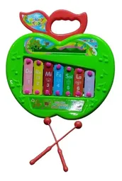 Xilófono Figura Manzanita Juguete Musical Niños Marimba