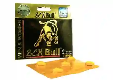 Scx Bull X5 Estimulante Para Hombre Y Mujer