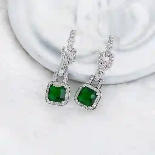 Aretes Verdes Luxury
