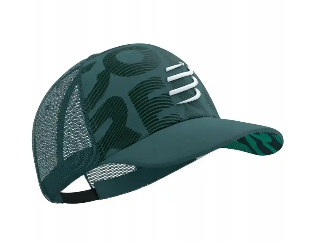 Gorra De Béisbol Verde Compressport Running Gym