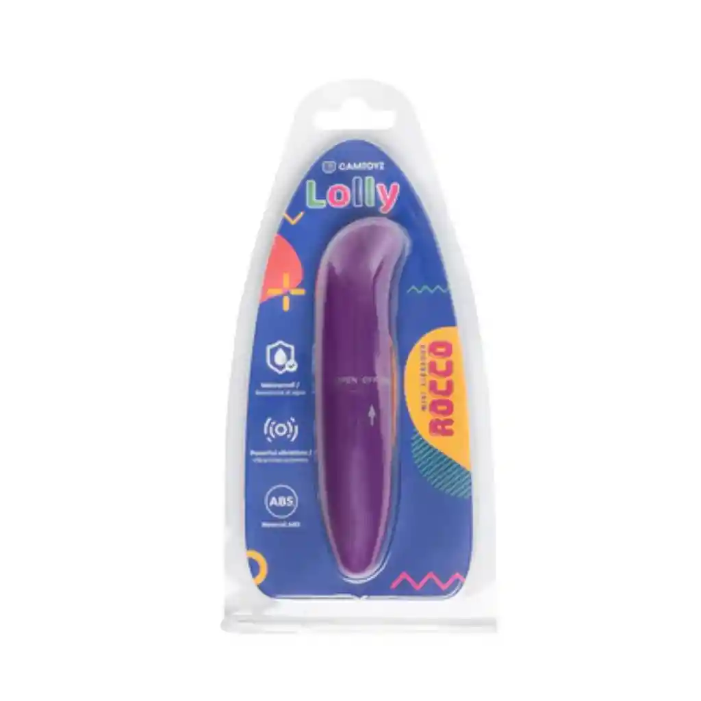 Bala Vibrador Rocco Color Morado