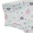 Panty Niña Estampado Talla 10 Verde Menta