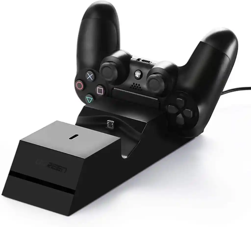 Cargador Controles Ps4 Premium Carga Rápida