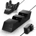 Cargador Controles Ps4 Premium Carga Rápida