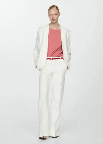 Top Bosco-H Rosa Pastel Talla XS Mujer Mango