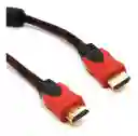 Cable Hdmi De 10m Mallado - Alta Velocidad 1080p 4k