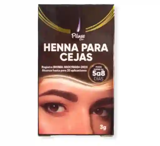 Henna Para Cejas Café Claro X 3g