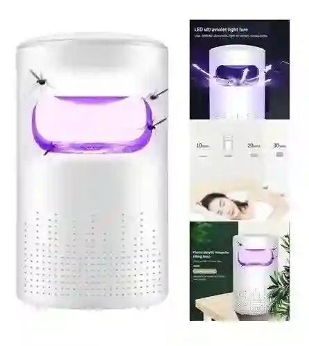 Lampara Repelente Mata Mosquitos Luz Uv