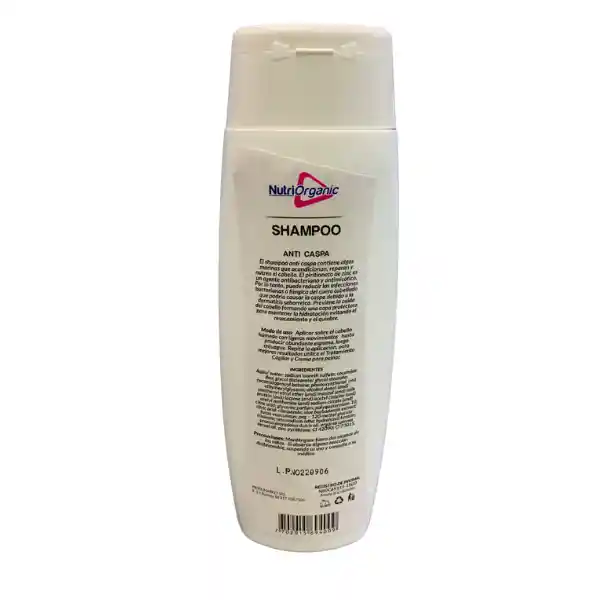  Shampoo  Antic Aspa Nutriorganic 400Ml 