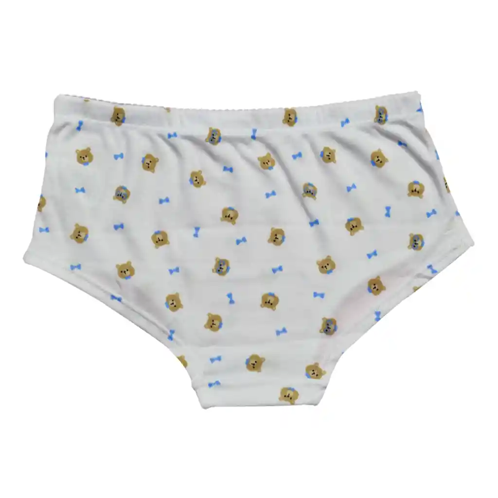 Panty Niña Estampado Talla 14 Ocre Claro