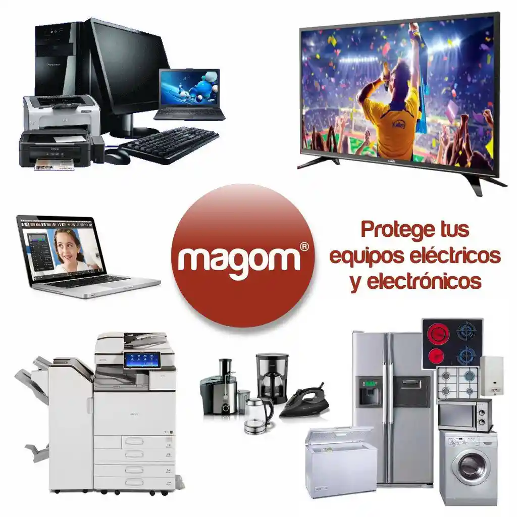 Regulador Electrónico De Voltaje Magom Power 8 De 400 Watts