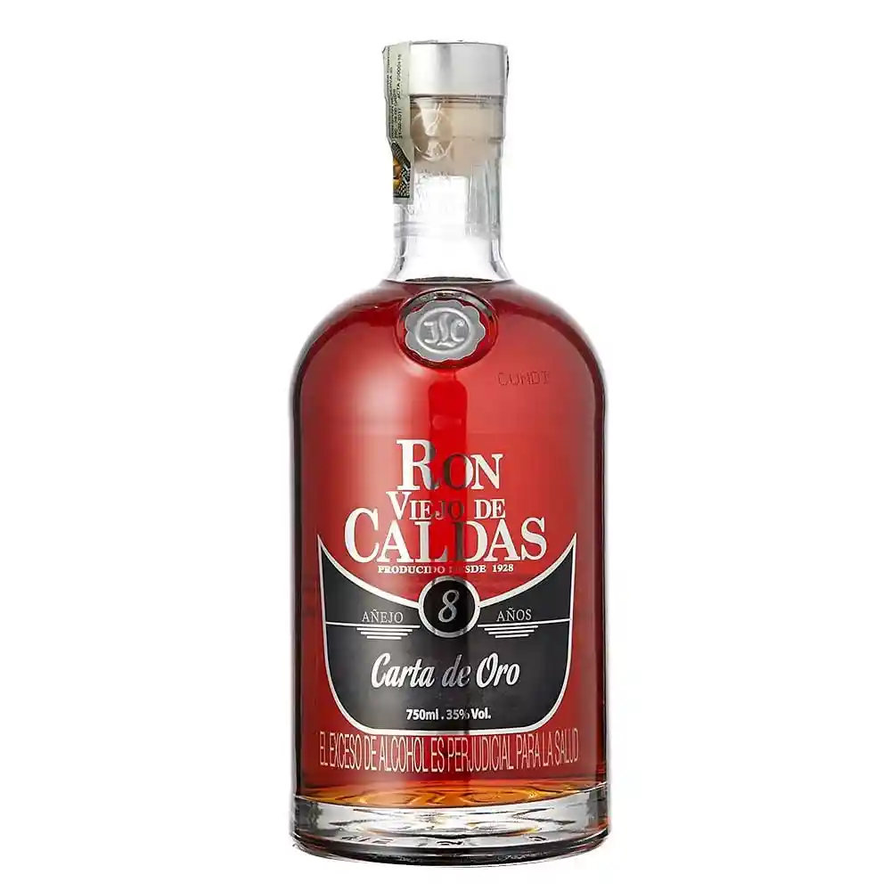  Ron Viejo De Caldas 8 Anos 375Ml 
