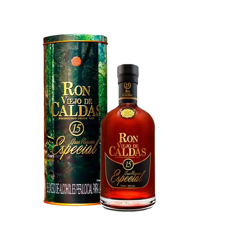  Ron Viejo De Caldas 15 Anos 750Ml 