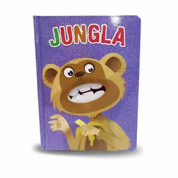 Libro Jungla Con Boca De Fieltro