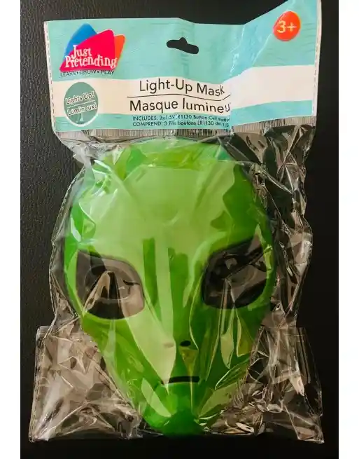 Mascara De Alien Con Luces