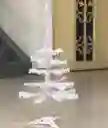 Mini Árbol De Navidad Blanco Para Mesa