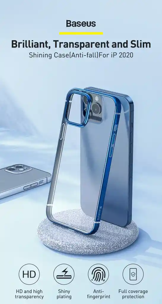 Carcasa Protector Iphone 12 Antishock Flexible 5.4 Pulgadas