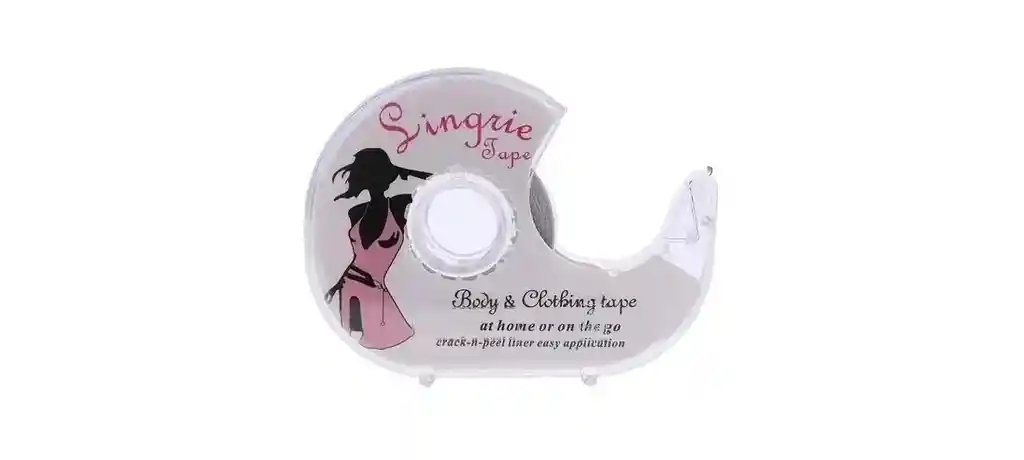 Cinta Adhesiva Invisible Ropa Doble Faz Body Tape Lenceria + 4 Repuestos