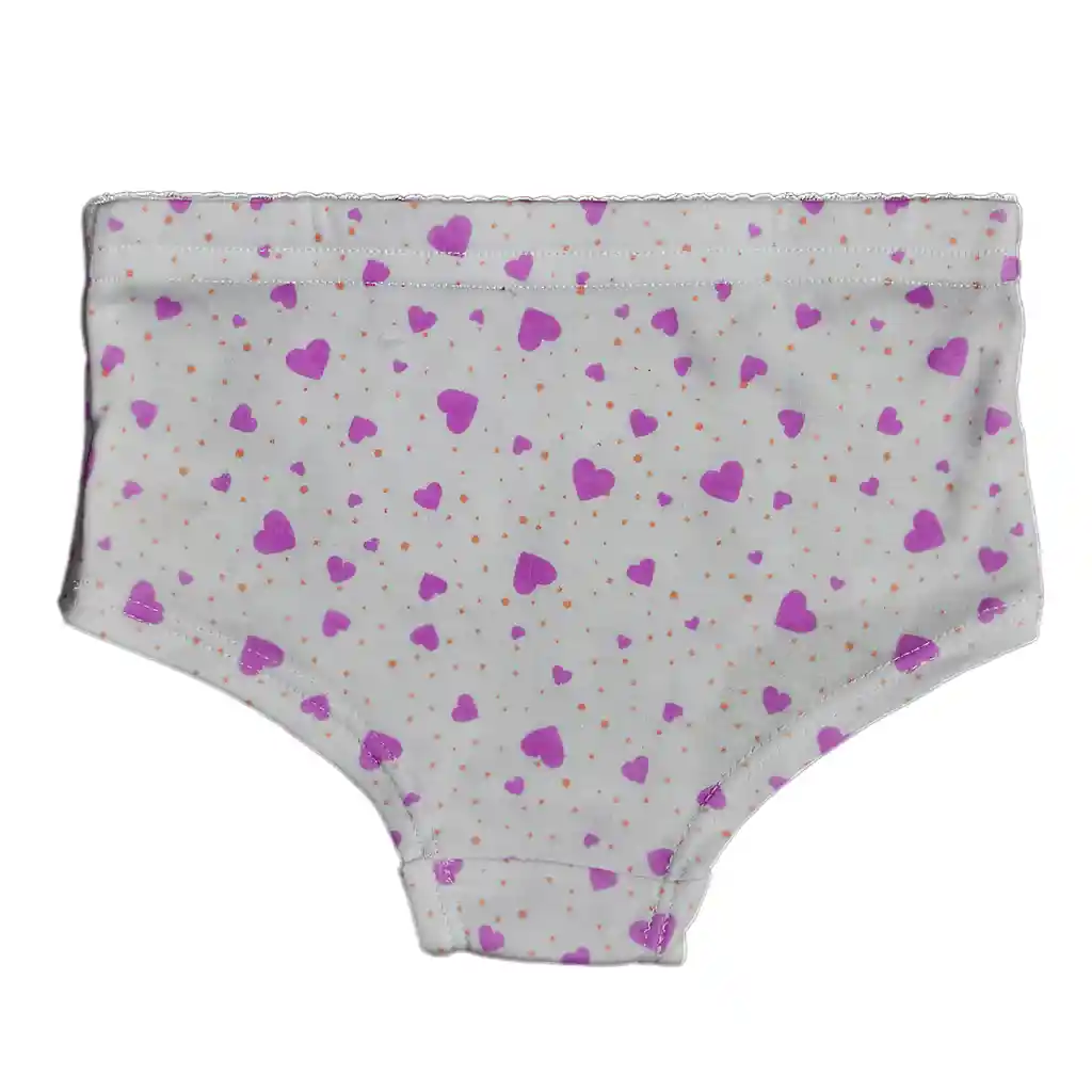 Panty Niña Estampado Talla 16 Lila