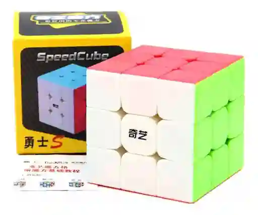 Cubo Rubik Qiyi Warrior S Original Stickerless 3x3 Speed