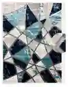Tapete Moderno Turquia Azul Gris 140 X 200cms