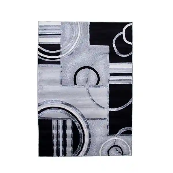 Alfombra Tapete Pie De Cama Turquia Gris 60 X 110cms