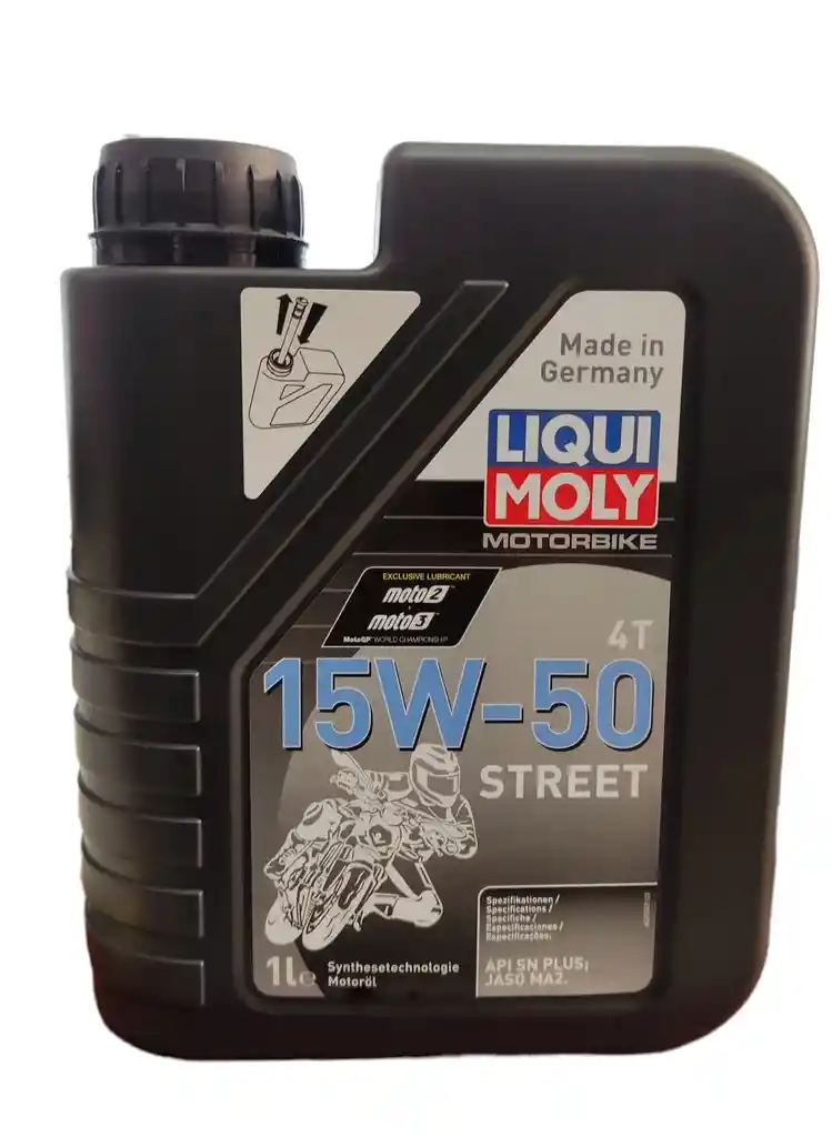 Aceite Liqui Moly 15w-50 Semisintetico