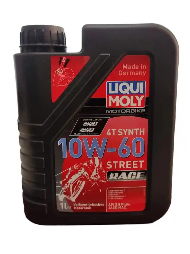 Aceite Liqui Moly 10w-60 Sintetico