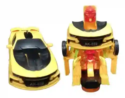 Transformers Robot Carro Luces Y Sondos