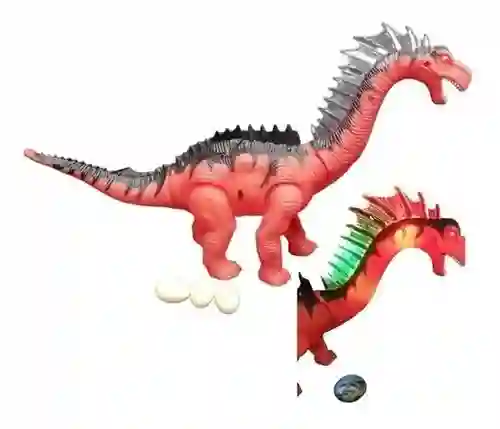 Dinosaurio Pone Huevos 43 Cm Sonido Luz Rex