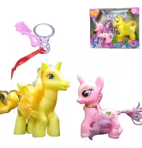 My Little Pony Unicornio X2 Und Jugueteninas Regalo