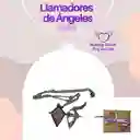 Llamador De Ángeles Pendular Arcángel Con Cadena