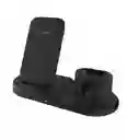Cargador Inalambrico 3 En 1 Para Celular
