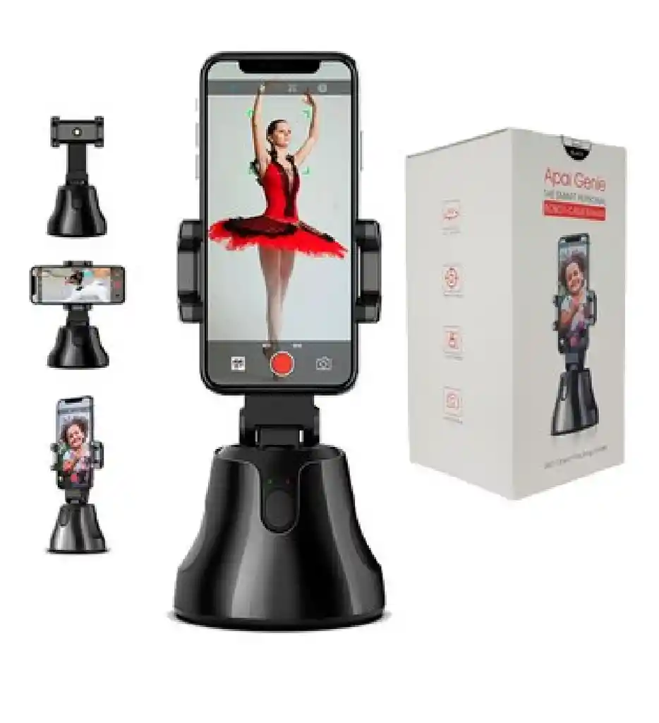 Robot Selfie Holder 360 Apai Genie Base Con Seguimiento