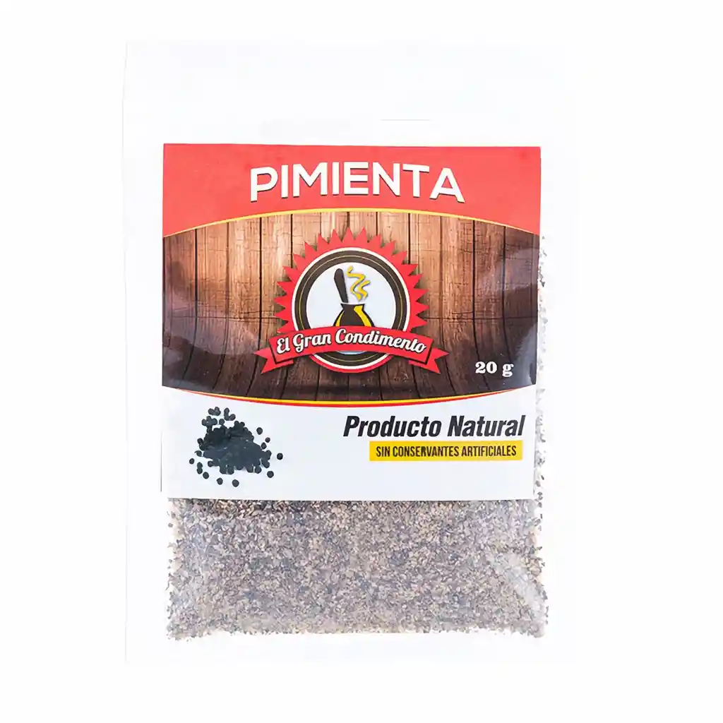 El Gran Condimento Pimienta Molida