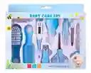 Kit Aseo Para Bebe 10 Piezas Azul