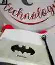 Batman Cartuchera 1 Bolsillo, Boligrafo Batman Tinta Negra.